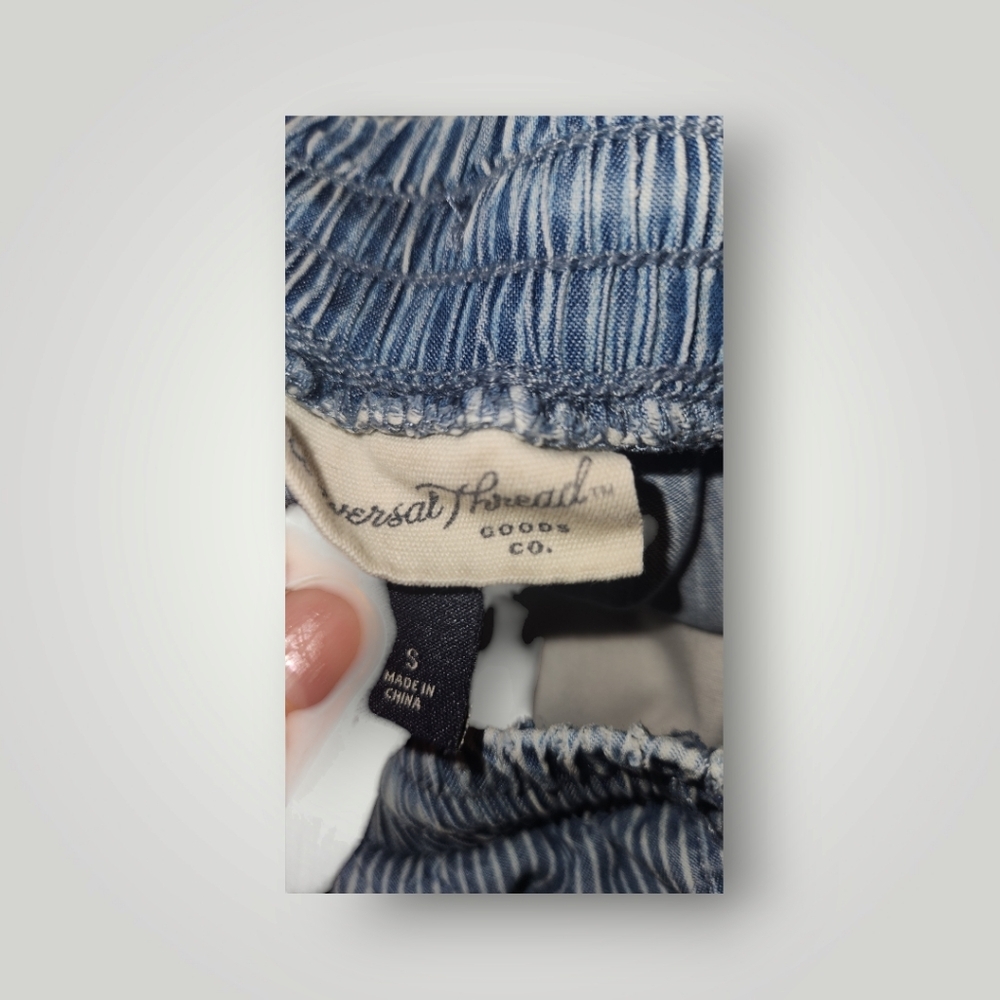 Universal Threads striped elastic waist pull-on shorts size S - Picture 11 of 12
